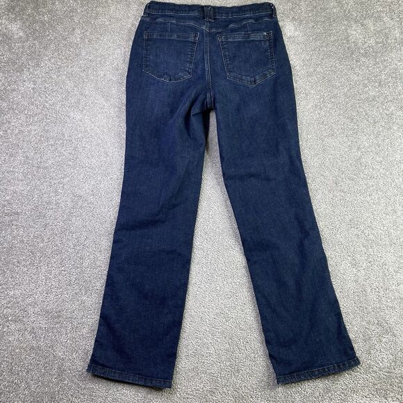 Kuhl Jeans Women’s 10 Short Blue Straight Mid-Rise Dark Denim Outdoor - Picture 5 of 15